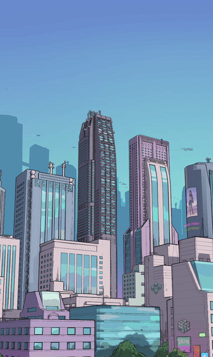 Futuristic city